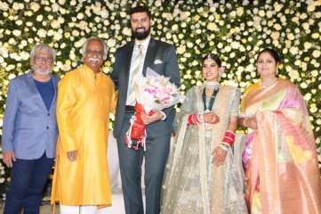 Celebs at Jayasudha Kapoor Elder Son Nihar Wedding Reception